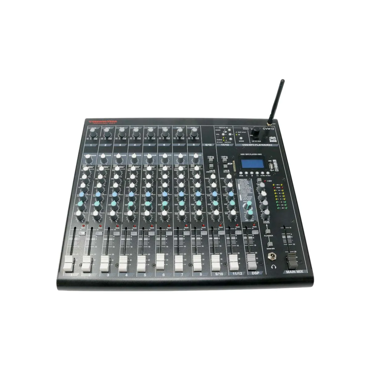 12 CHANNEL MIXER W/BT & SKAA-CVM12