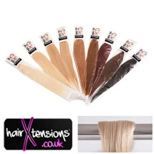 #16 Ash Blonde - 25 Strands Nail-Tip 18" Remy Hair Extensions