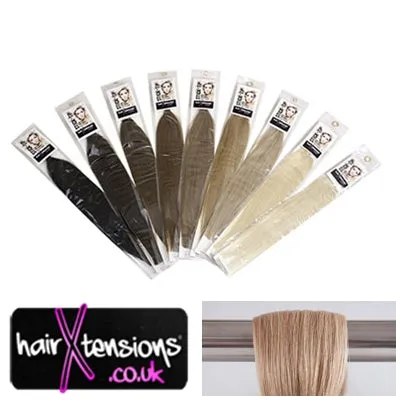 #18 Honey Blonde 25 Strands 20" Remy Stick-Tip Hair Extensions