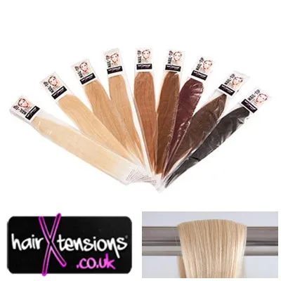 #24 Golden Blonde - 25 Strands Nail-Tip 22" Remy Hair Extensions