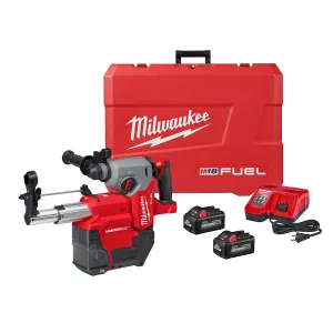 2912-22DE Milwaukee M18 FUEL HAMMERVAC 1" Dedicated Dust Extractor