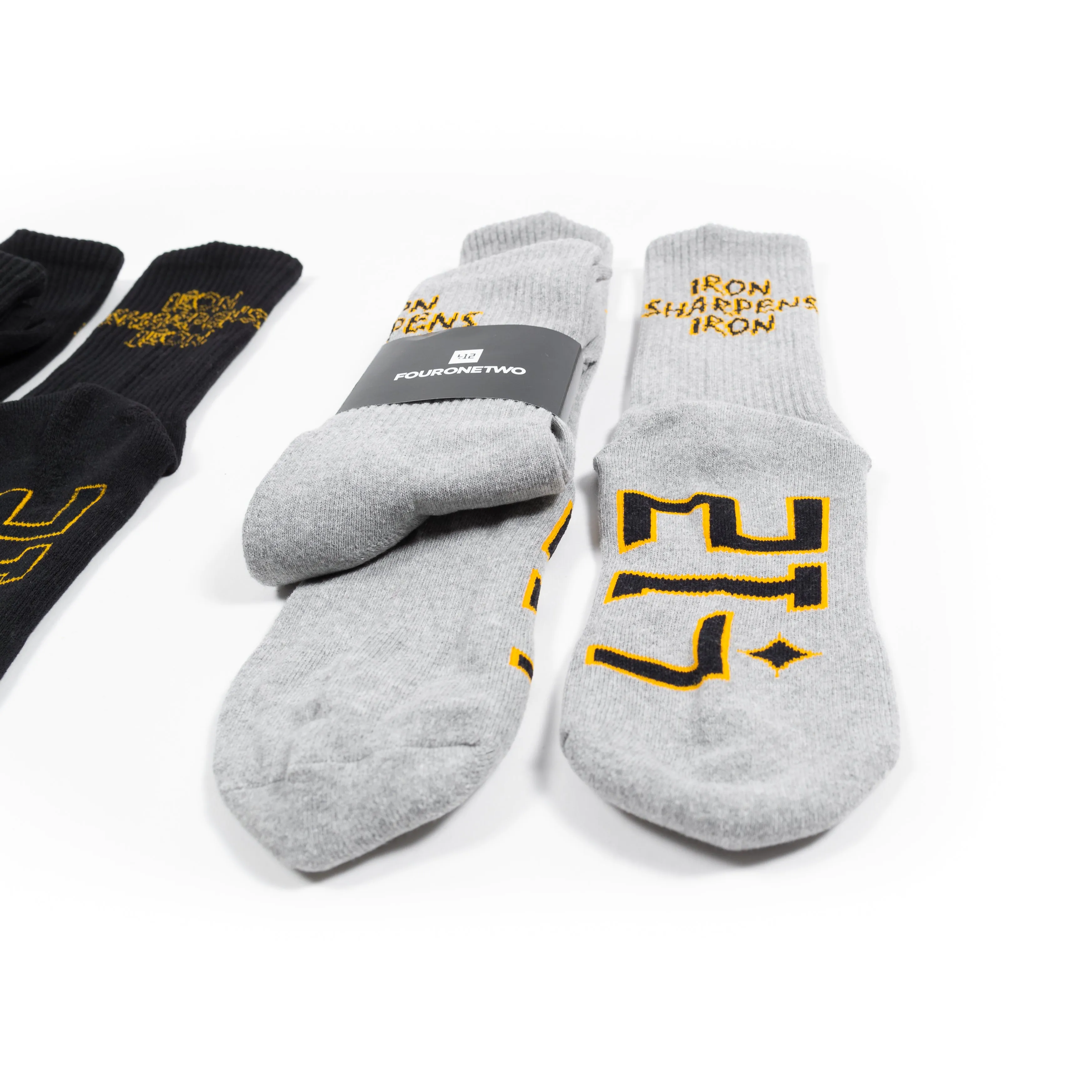 412® Iron Sharpens Irons Knit Sock