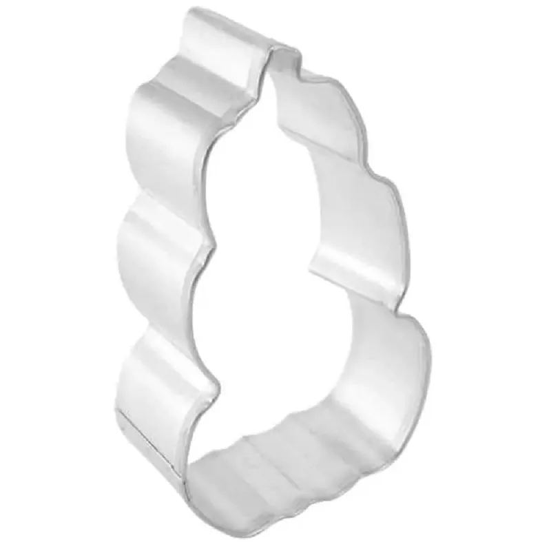 4" Stacked Pumpkin Cookie Cutter