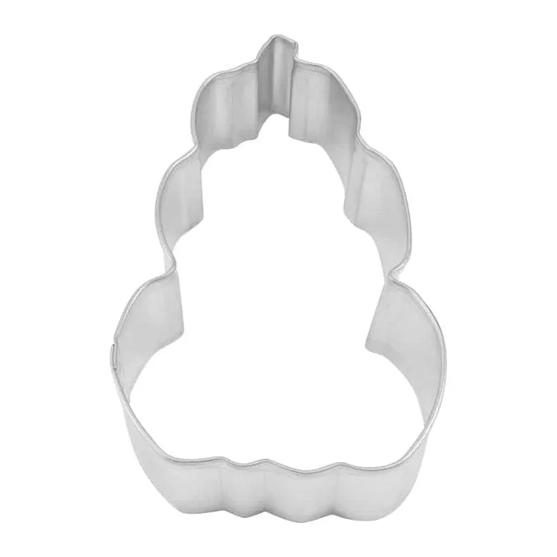 4" Stacked Pumpkin Cookie Cutter