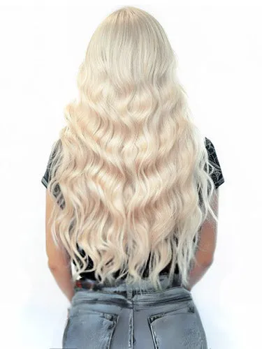 #60 Light Blonde｜Luxury Russian Remy Human Hair, Double Drawn, Tape Extensions