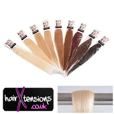 #613 Light Blonde - 25 Strands Nail-Tip 14" Remy Hair Extensions