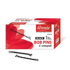 Annie Bob Pins 2In 1Lb Black