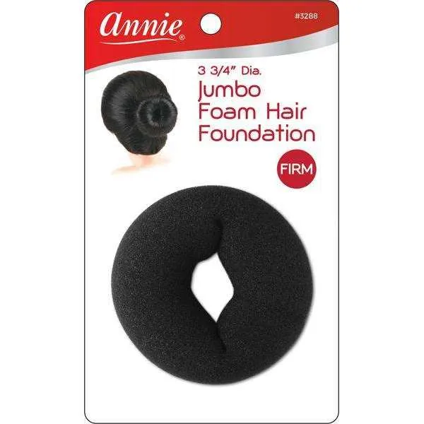 Annie Foam Hair Bun 3 3/4"