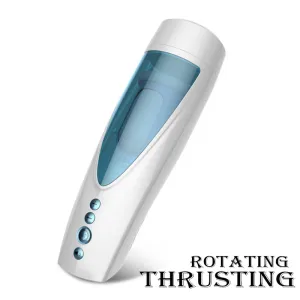 Automatic Pocket Pussy, Realistic Vagina Moaning Fleshlight, Stroking & Rotating Handsfree Masturbator