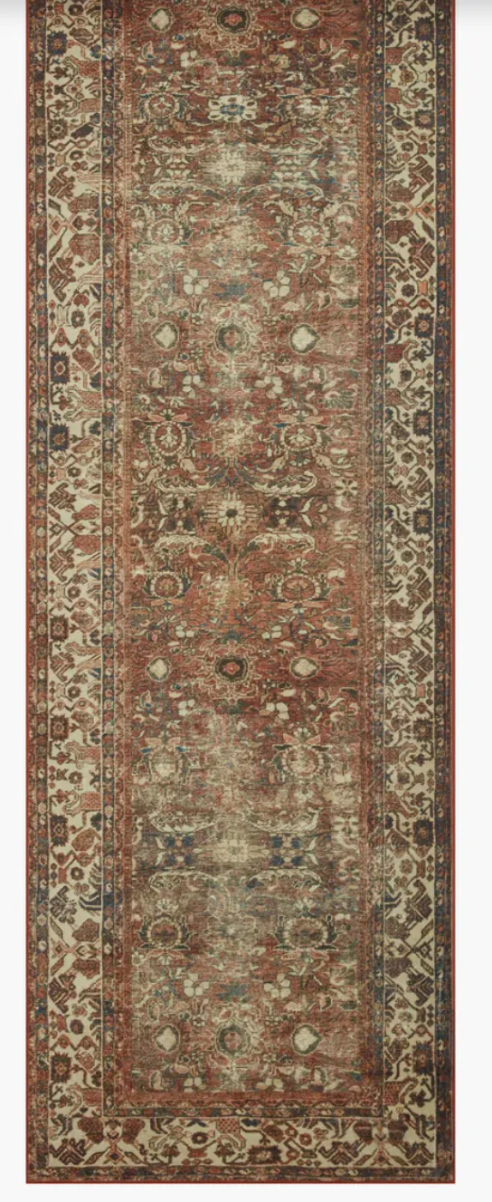 Banks Brick/Ivory Rug