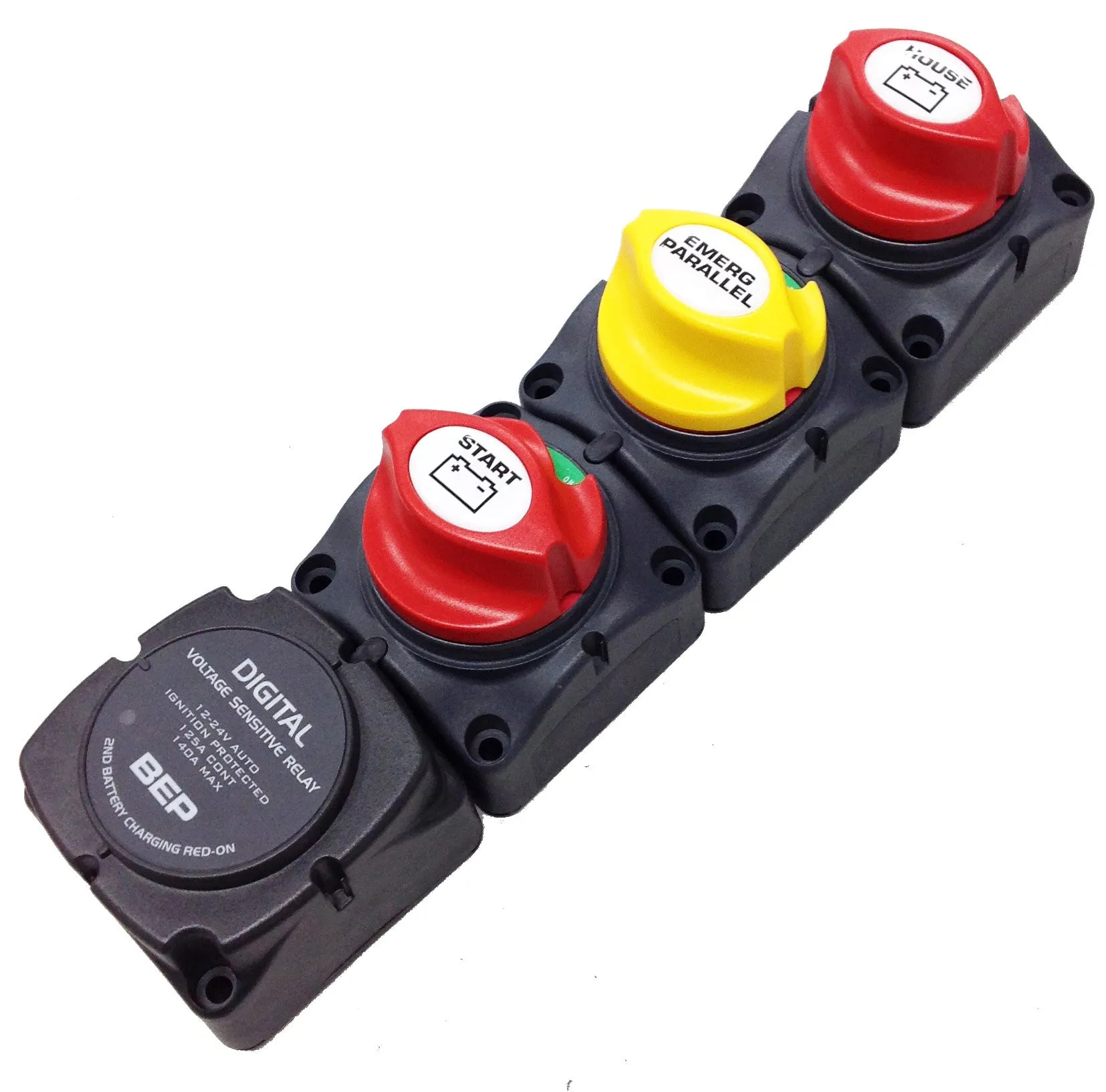 BATTERY SWITCH CLUSTER DVSR VERT BEP