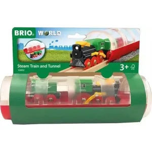 BRIO World Steam Train & Tunnel