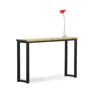 Console Table Nº 1 - Gun Metal / Pine