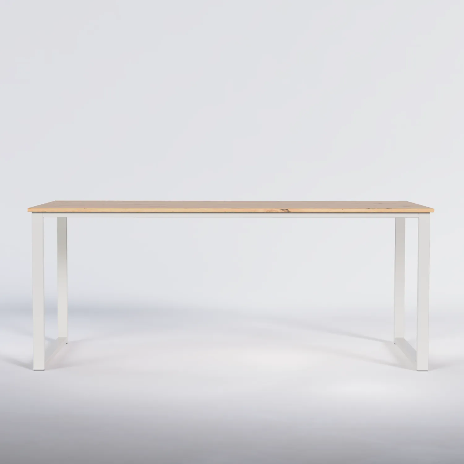 Desk Nº 1 - Powder Coated / Solid Oak