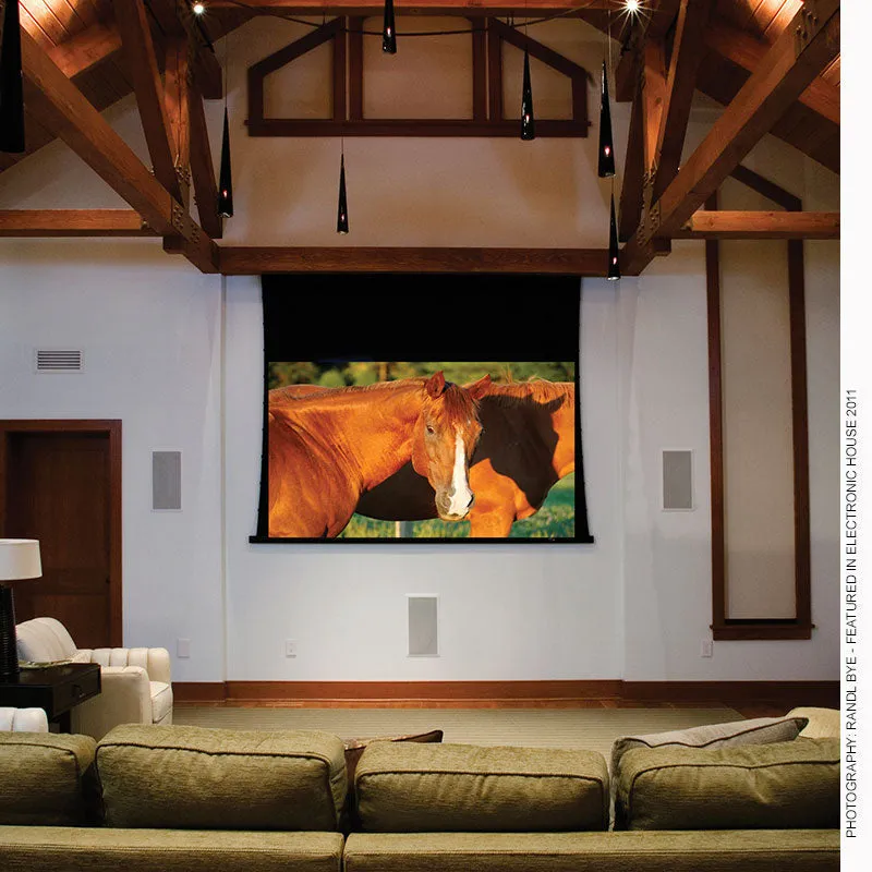 Draper Access V [NTSC 4:3] Tab-Tensioned ceiling-recessed Electric Screen 210" (126" x 168") 140022U