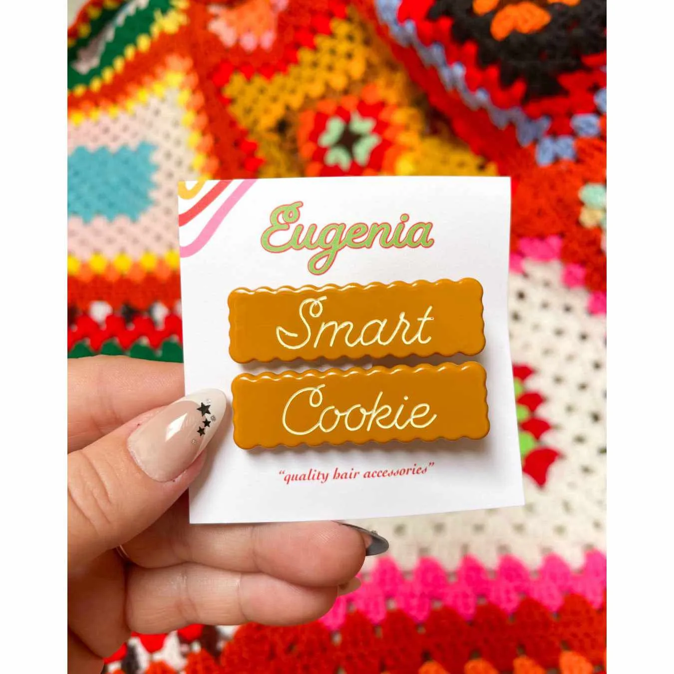 Eugenia - Smart Cookie hair clips set