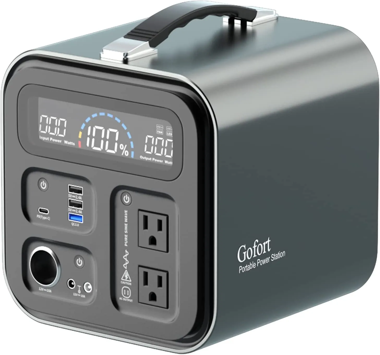 Gofort 600W Portable Power Station For Outdoor RV Camping CPAP Home Emergency