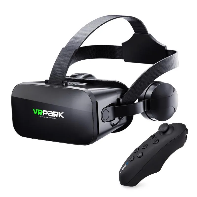 headset 3D glasses vr headsets with remote controller