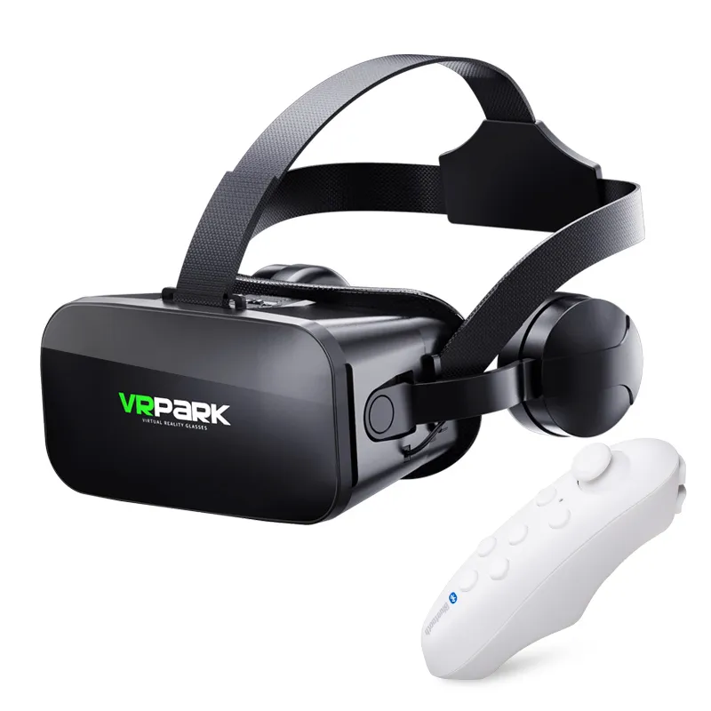 headset 3D glasses vr headsets with remote controller