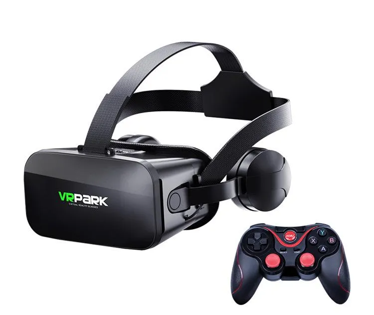 headset 3D glasses vr headsets with remote controller