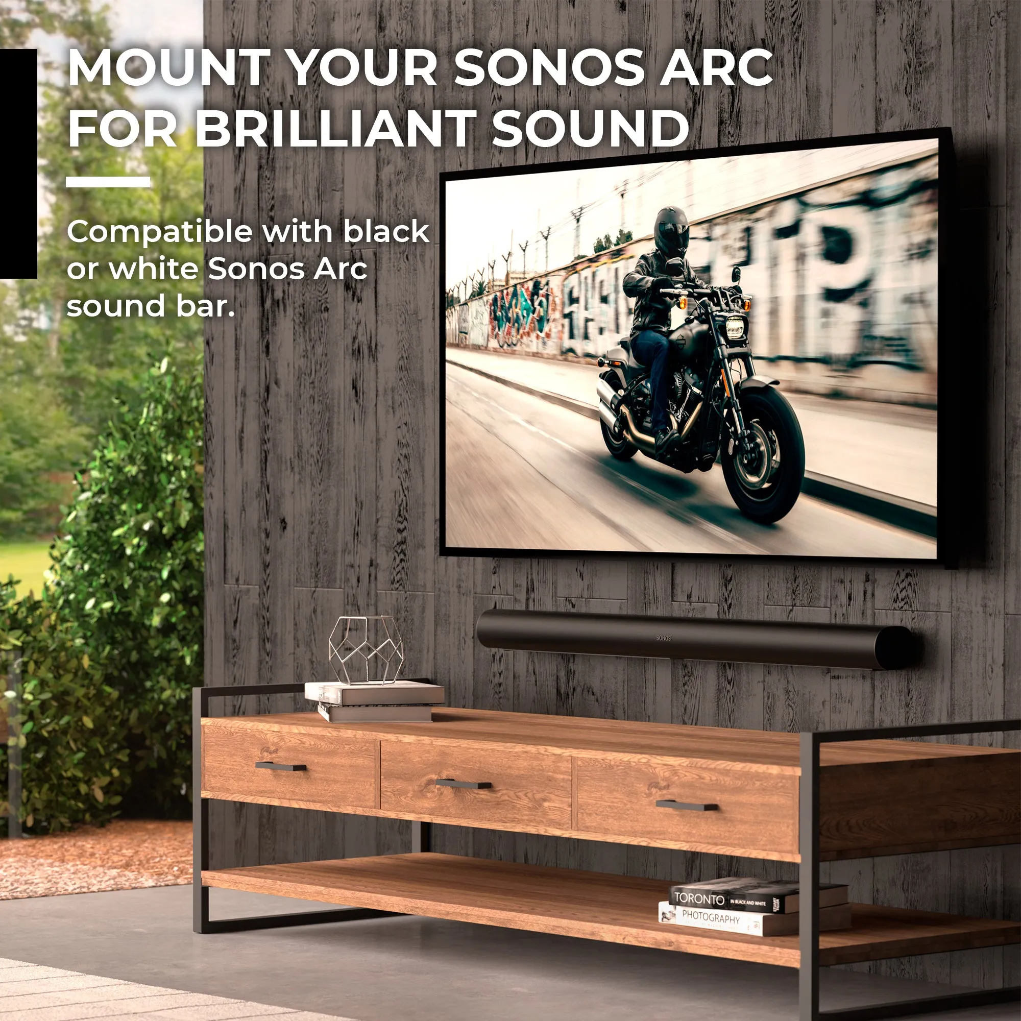 HumanCentric Wall Mount Compatible with Sonos Arc Sound Bar