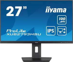 Iiyama Led-Display Prolite Xub2793hsu-B6 - 68.6 Cm (27") - 1920 X 1080 Full Hd