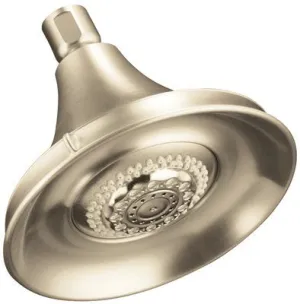 Kohler Forte Multi-Function Wall-Mount Showerhead' 2.5 Gpm' Vibrant Brushed Nickel