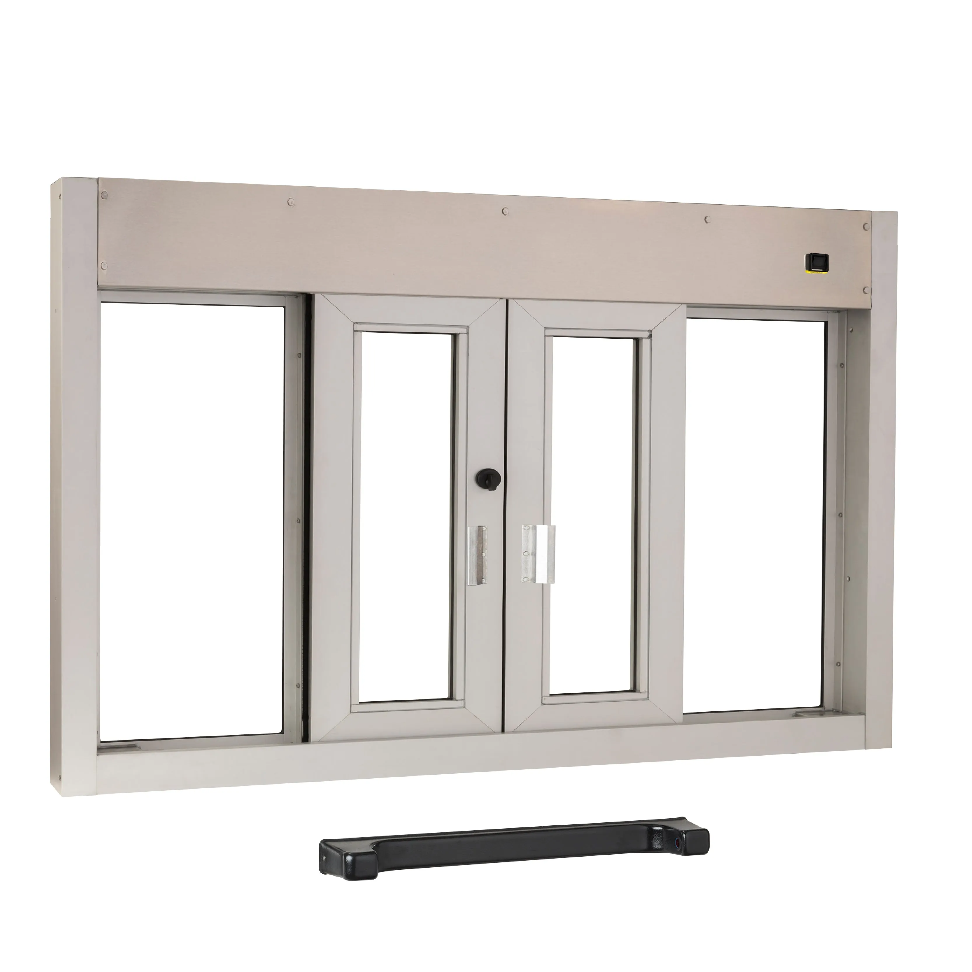 Large Food Service Window (72" W) | Fully-Automatic Bi-Parting | CSE-QS-BP-7241E