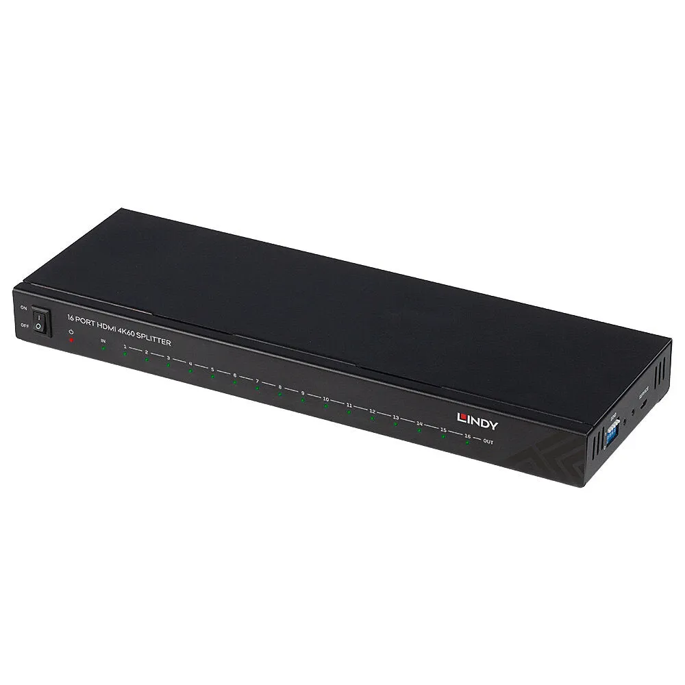 Lindy - Video/Audio Splitter - 16 Ports