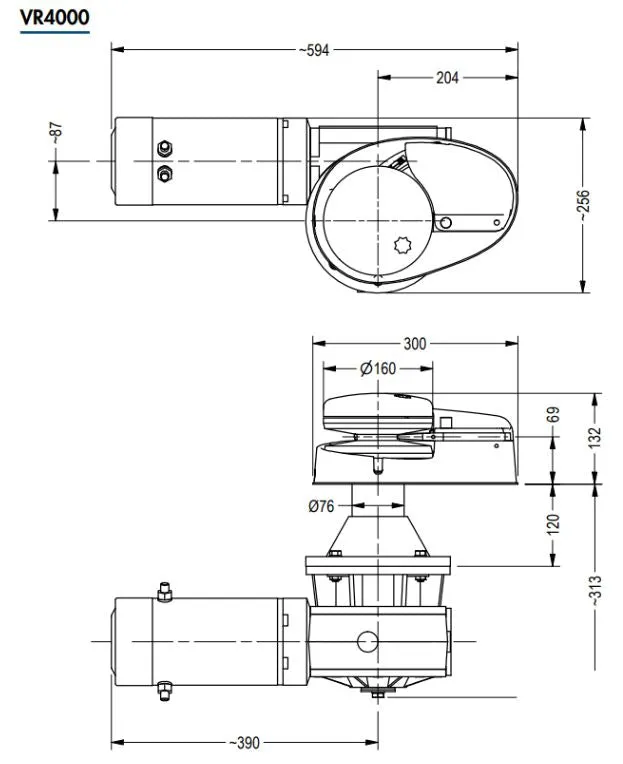 MUIR STORM VR4000 24V Only Winch