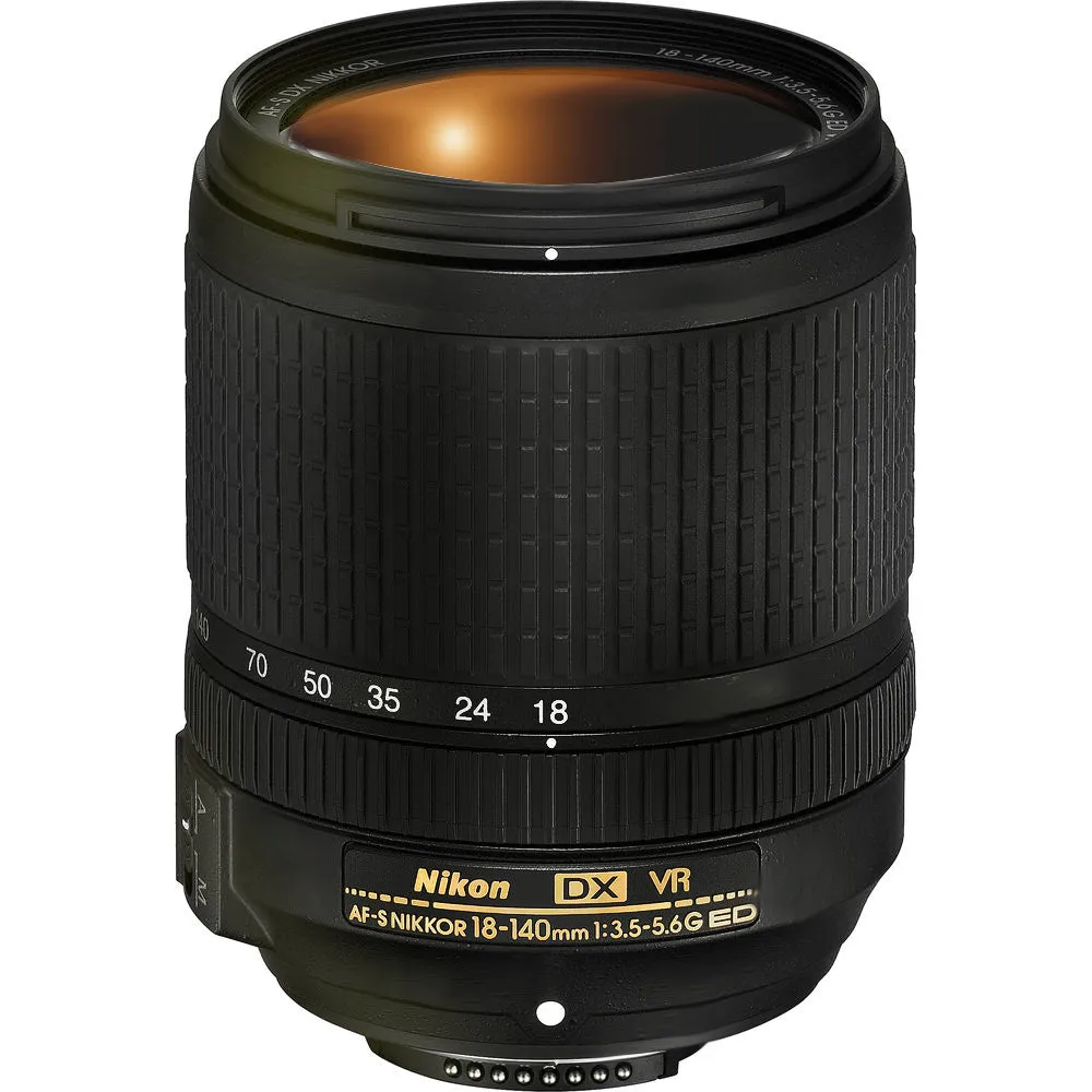 Nikon 18-140mm f/3.5-5.6G ED VR AF-S DX NIKKOR Zoom Lens for Nikon SLR Camera