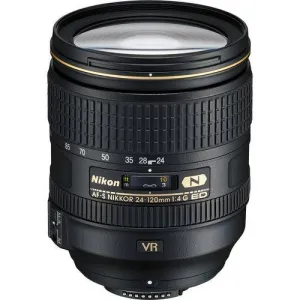 Nikon AF-S NIKKOR 24-120mm f/4G ED VR Zoom Lens (White Box)