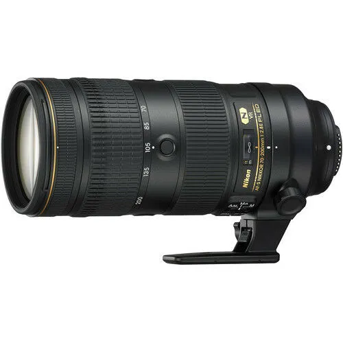 Nikon AF-S NIKKOR 70-200mm f/2.8E FL ED VR Lens   77mm UV Filter Pro Bundle