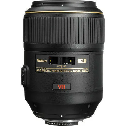 Nikon AF-S VR Micro-Nikkor 105mm f/2.8G IF-ED Lens   UV Kit & Cleaning Kit Bundle