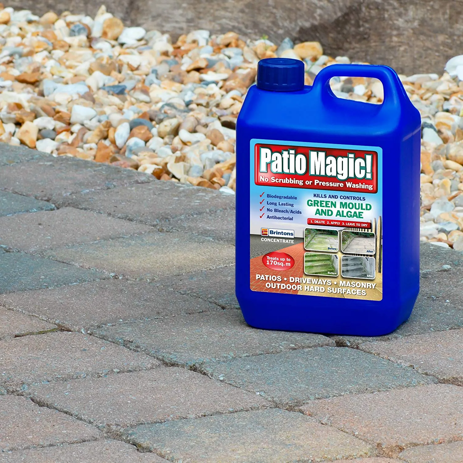 Patio Magic Concentrate For Patios, Paths & Driveways 2.5L