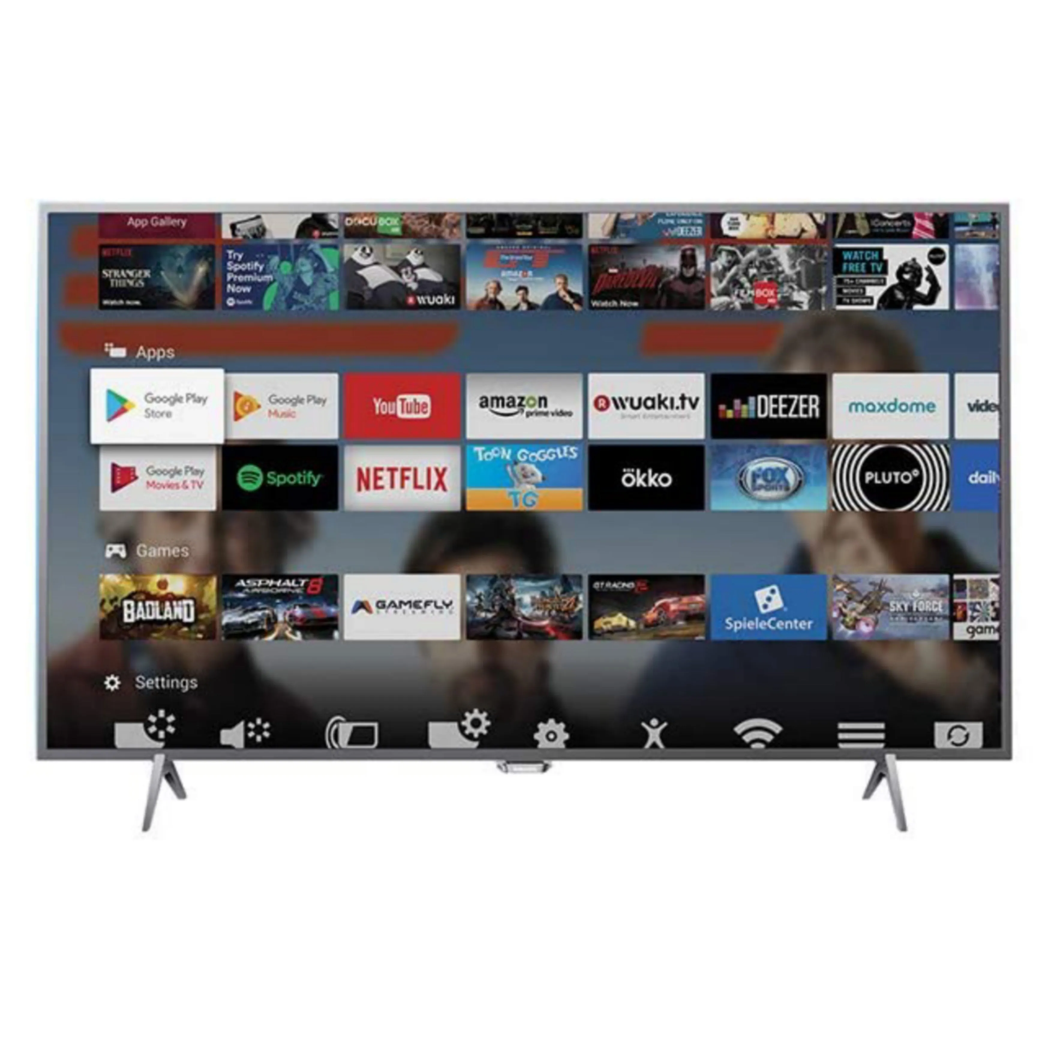 Philips 32 Inch 32PFS6401/12 Android Full HD Smart TV with 2-sided Ambilight, Bluetooth, WiFi, Chromecast - Foreign Used