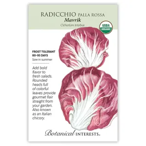 Radicchio Palla Rossa Mavrik Org Seed Pkt