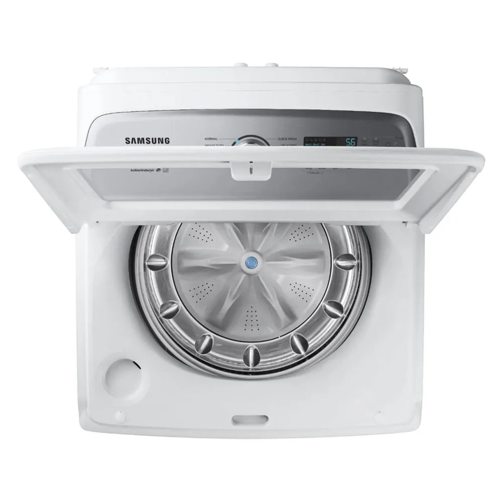 Samsung - 5.0 Cu. Ft. 10 Cycle Top Loading Washer - White