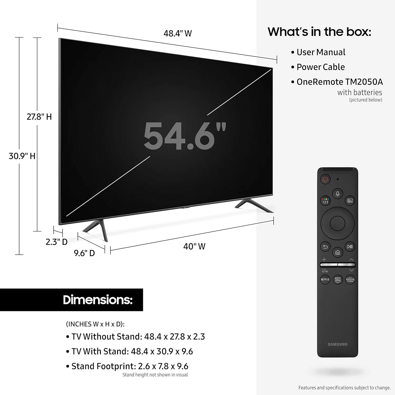 SAMSUNG 55-inch Class QLED Q60T Series - 4K UHD Dual LED Quantum HDR Smart TV with Alexa Built-in (QN55Q60TAFXZA, 2020 Model)