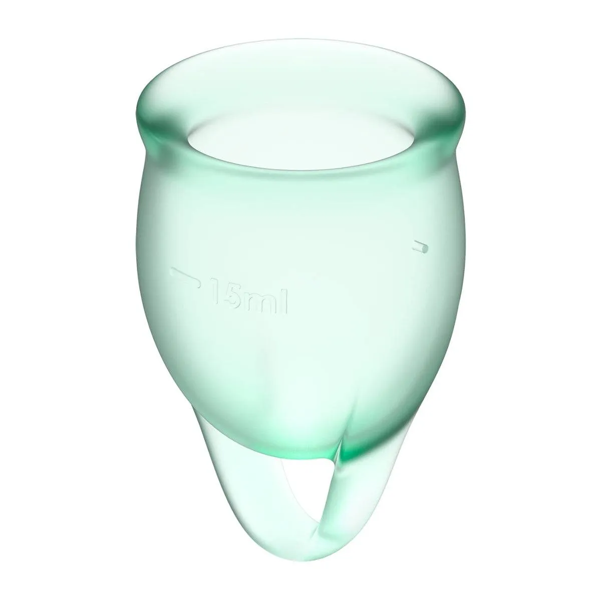 Satisfyer Feel Confident Menstrual Cups Turquoise