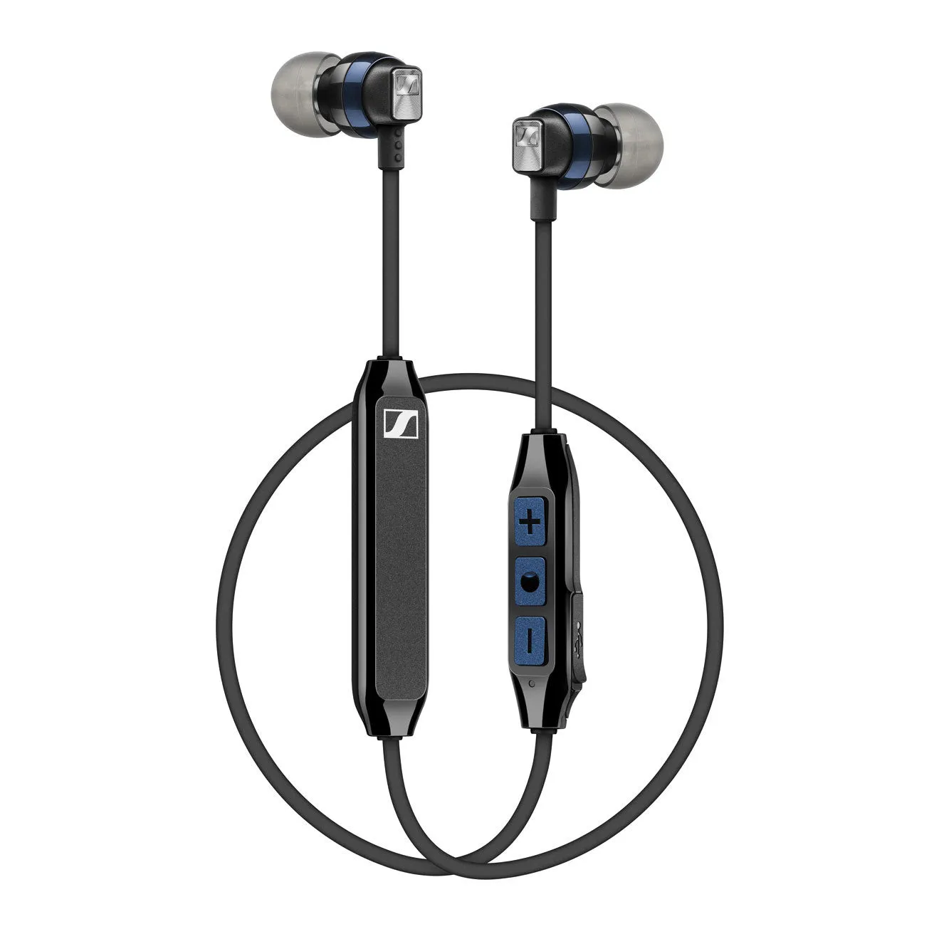 Sennheiser CX 6.00BT Wireless in-Ear Neckband Headphones, Bluetooth 4.2