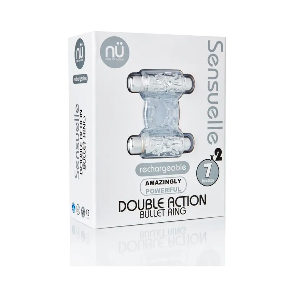 Sensuelle Double Action Vibrating Cock Ring