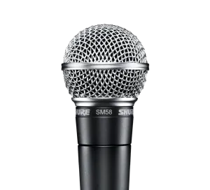 Shure SM58 Wired Dynamic Vocal Microphone