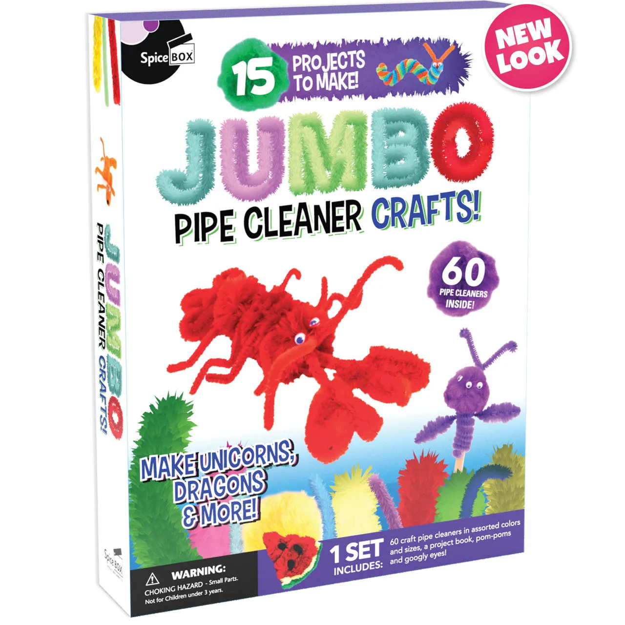 Spicebox Make & Play Jumbo Pipe Cleaner Crafts