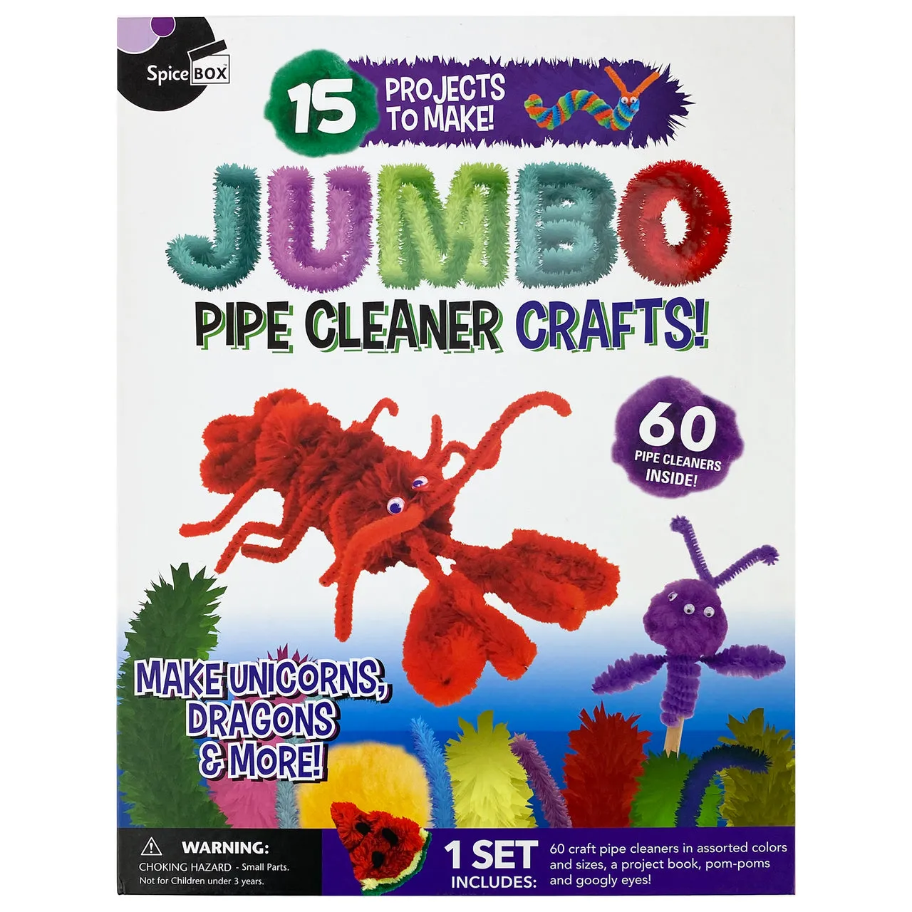 Spicebox Make & Play Jumbo Pipe Cleaner Crafts