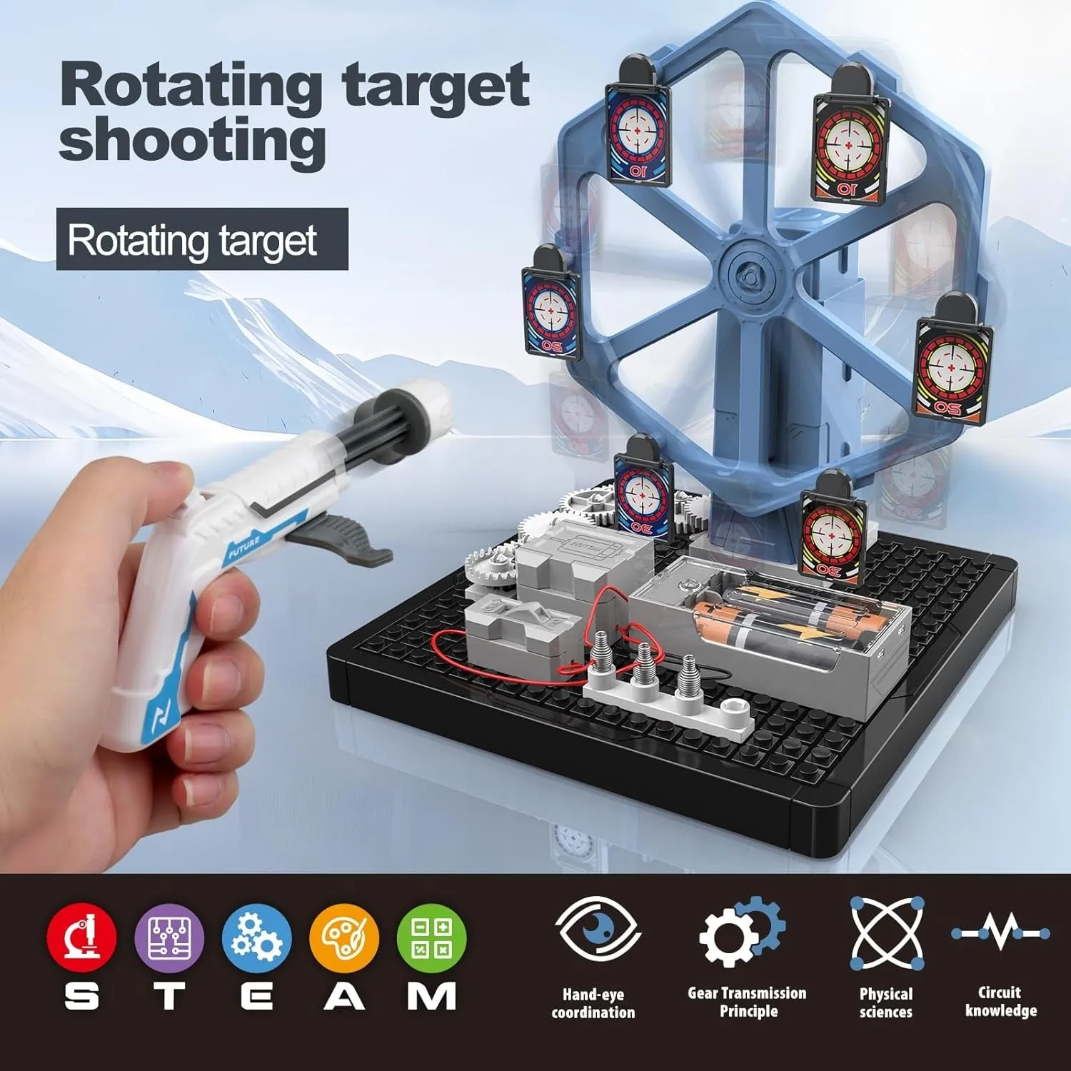 STEAM Machinery Bow and Arrow Rotating Circuit Kit - 103