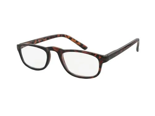 Today's Optical Half Eye Reading Glass  1.50 Power, Plastic Flex Hinge, Tortoise