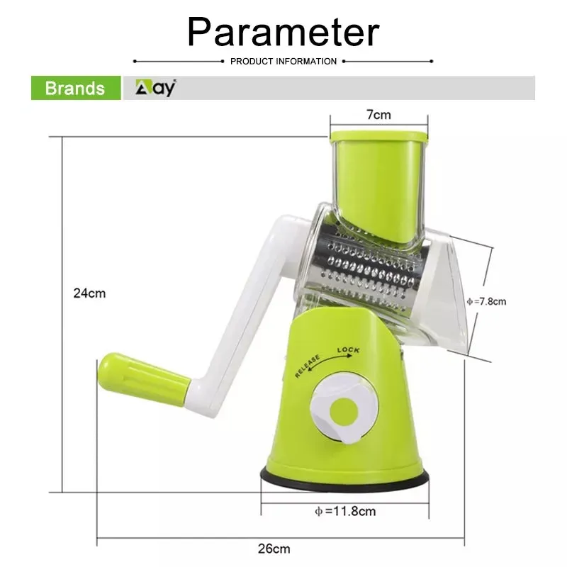 VEGETABLE DRUM SLICER