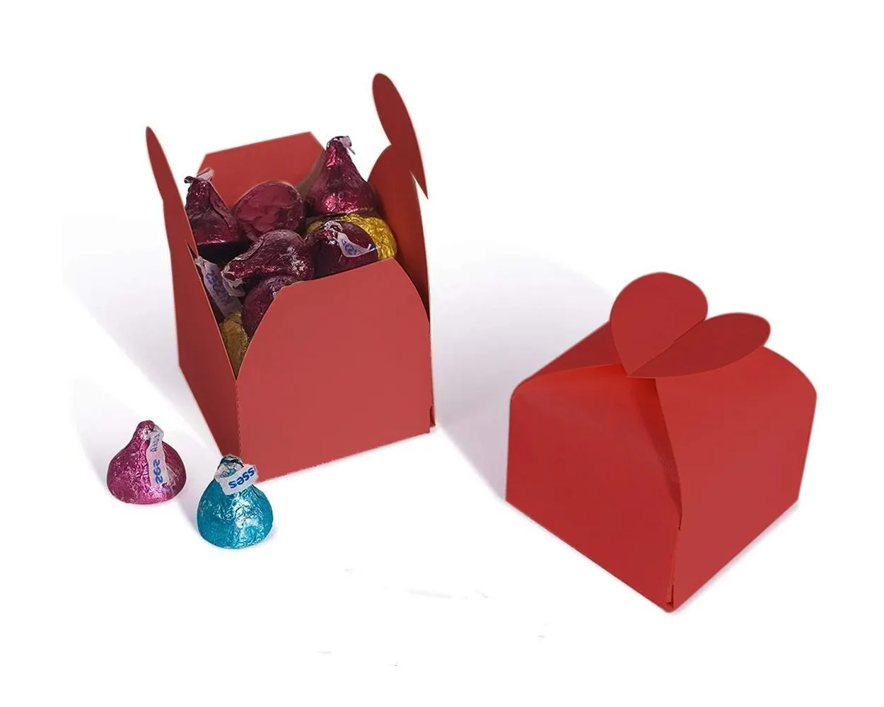 Wedding Favor Boxes 50 Pieces Paper Candy Boxes Gift Boxes